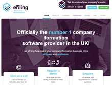Tablet Screenshot of efiling.co.uk